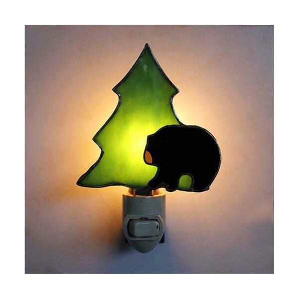 Gift Essentials Black Bear with Tree Nightlight GE282